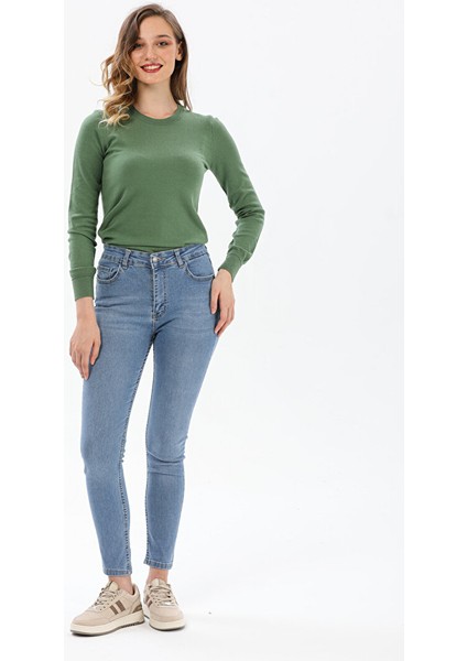 Kadın Kot Pantolon 2324Bs209001