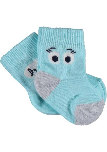 Bibaby Organik Çorap Soket 2li Hi Mint
