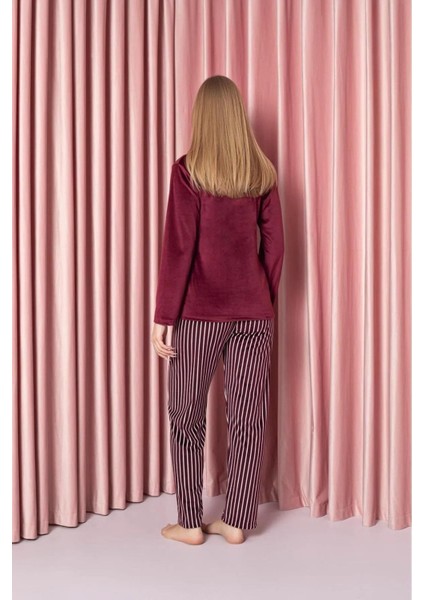 Kadın Kışlık Kadife Pijama Takımı K200/812 - 1 Adet fiyatları