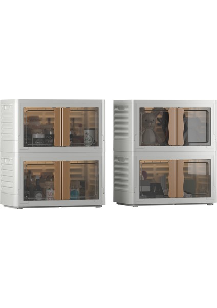 Hi-box Katlanabilir Istiflenebilir Çok Amaçlı Organizer Eşya Dolabı Saklama Kutusu