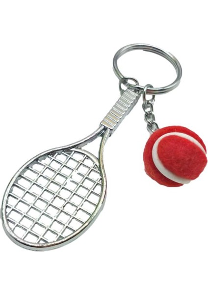 Ocean Pole Tennis Red Anahtarlık