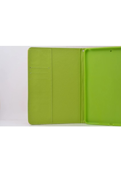 Apple iPad Mini 2 Kılıf Delüx Kumaş Desenli Yatay Standlı Silikon Tablet Kılıf (Model A1489,A1490)
