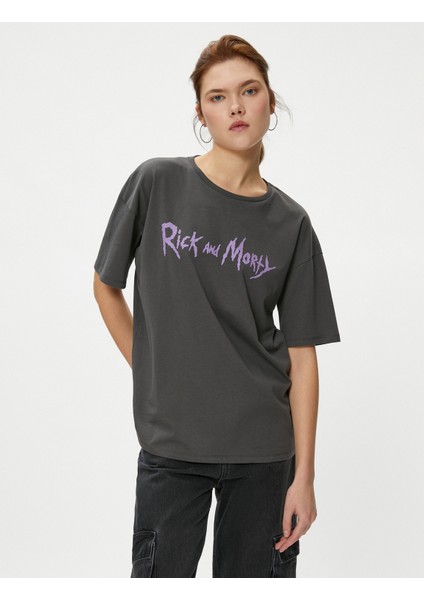 Rick ve Morty Tişört Lisanslı Pamuklu modelleri