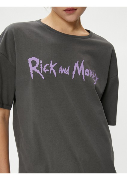 Rick ve Morty Tişört Lisanslı Pamuklu indirimleri