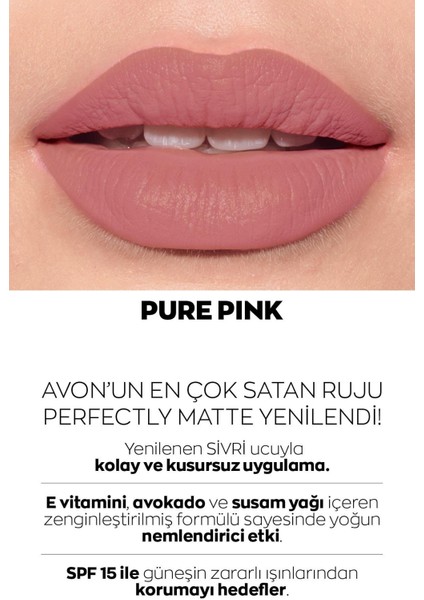 Ultra Mat Ruj Paketi Marvellous Mocha, Nude Suede ve Pure Pink modelleri