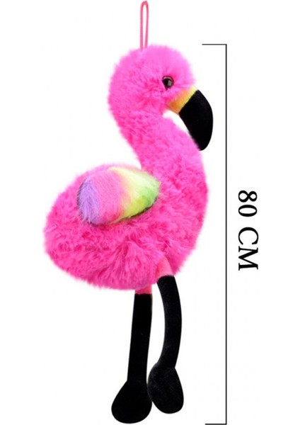 Toprock Store Flamingo Peluş 80 cm Uyku Arkadaşı Dev Boy