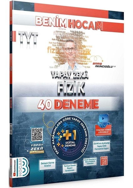TYT Sayısal Yapay Zeka Matematik Fen Bilimleri 40 Deneme