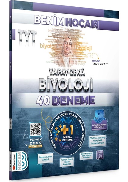 TYT Sayısal Yapay Zeka Matematik Fen Bilimleri 40 Deneme