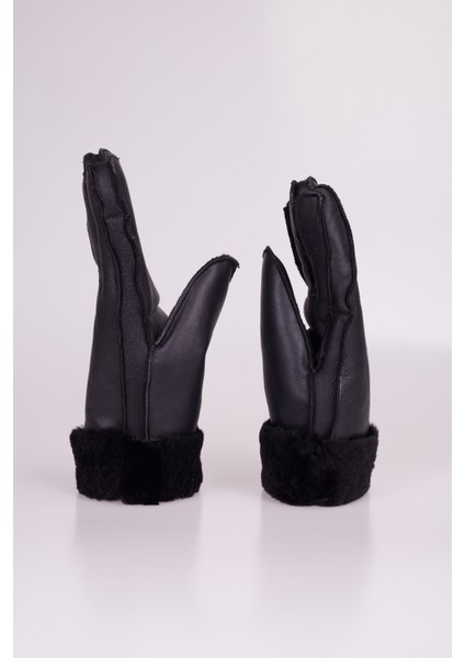 Hakiki Deri Kürklü Eldiven modelleri