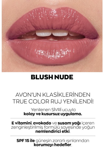 Ultra Kremsi Ruj Paketi Blush Nude, Cappuccino ve Red 2000