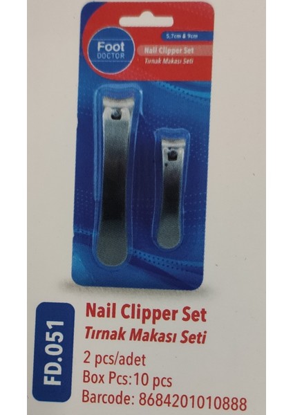 Tırnak Makası Seti Fd 051