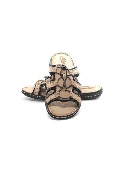 4721 Ortopedik Yumuşak Deri Erkek Terlik modelleri