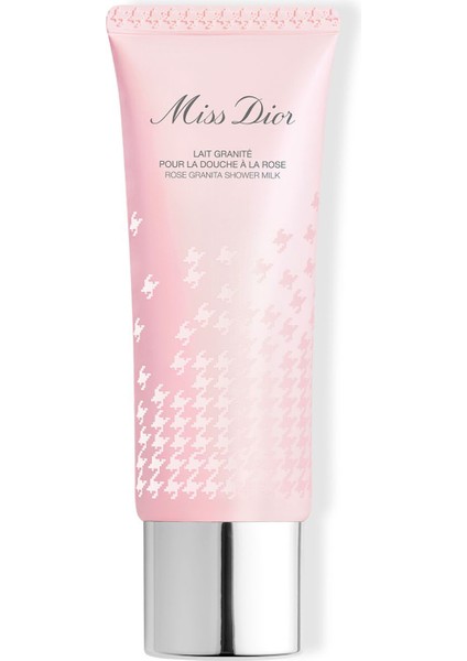 Miss Dior Rose Granita Shower Milk Eksfoliye Edici Vücut Sütü 75 ml