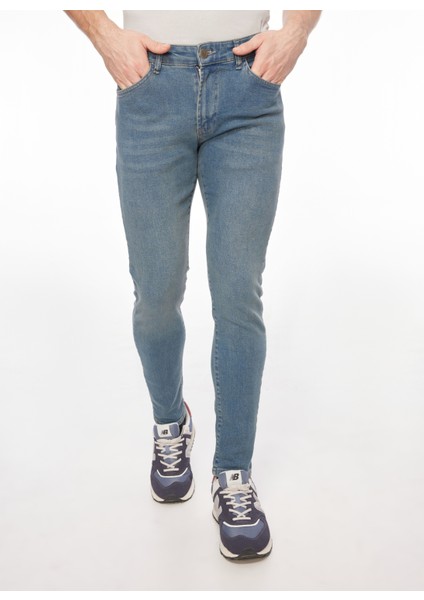 The Crow Normal Bel Dar Gökerkek Denim Pantolon Tc5002