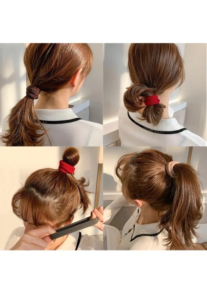 6 Adet En Kalın ve Sert Saç Lastik Tokası Bağlama Tokası GLPŞ-989