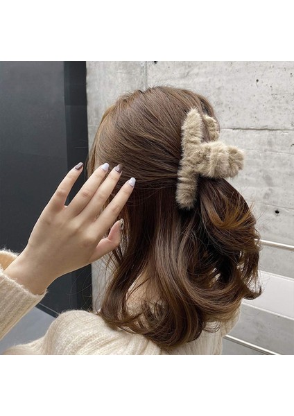 Büyük Boy Peluş Mandal Toka