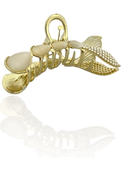 Incili Metal Mandal Toka Balık Model Opal Taşlı Toka fiyatları