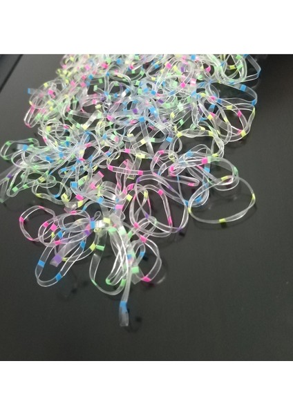 Şeffaf Renkli Kopmayan Lastik Toka Perma Lastik Toka fiyatları