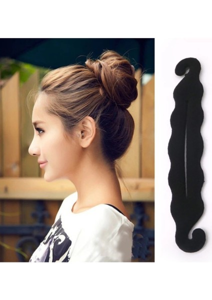 Süngerli Topuz Tokası Kadınlar İçin 1 Adet Pratik ve Şık Aksesuar