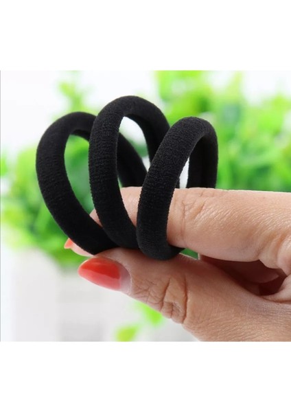 Siyah Lastik Toka Kadınlar İçin Dayanıklı 6 Adet Set fiyatları