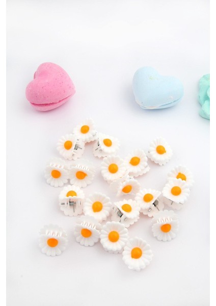 20 Adet Papatya Mandal Toka Seti