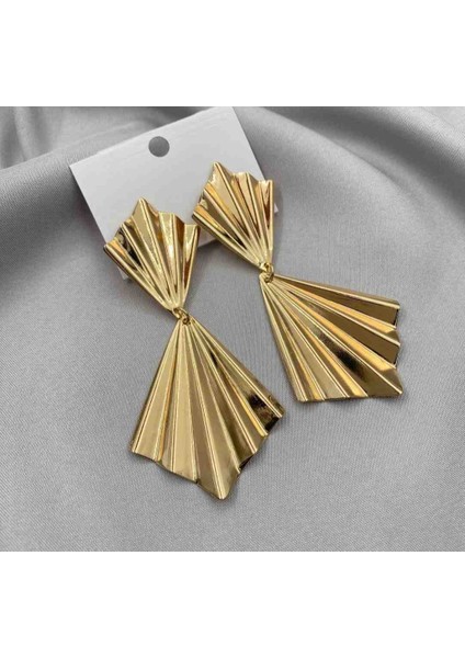 Jewelry Yelpaze Küpe Gold fiyatları