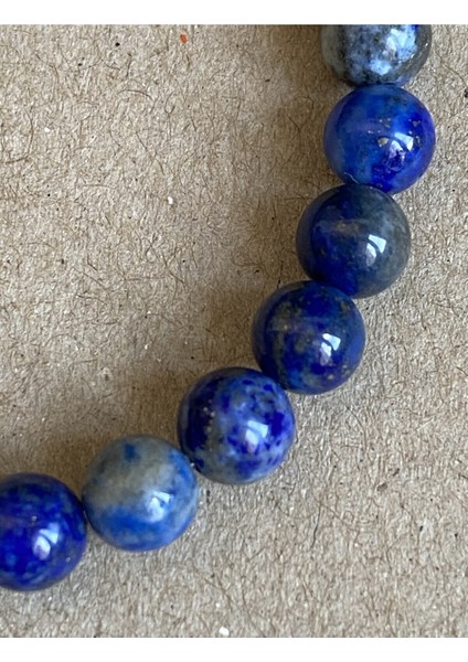 Lapis Lazuli Doğal Taş Bileklik (Mühürlü) 6mm fiyatları