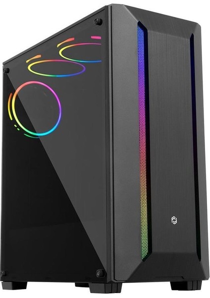 Frısby FC-9410G WOLF500W 3 Fanlı Rgb Tamperli Cam Kasa