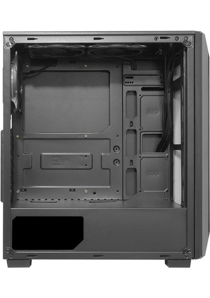 Frısby FC-9410G WOLF500W 3 Fanlı Rgb Tamperli Cam Kasa