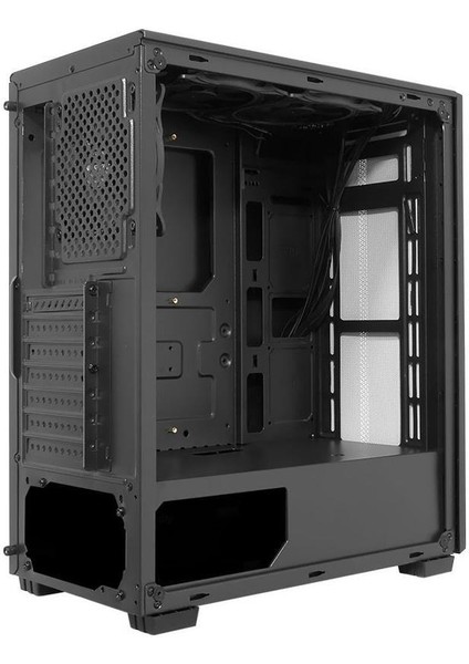 Frısby FC-9410G WOLF500W 3 Fanlı Rgb Tamperli Cam Kasa