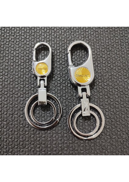 ( 2li Set ) Kancalı Anahtarlık Güneş Model Geçmeli Büyük ve Orta Boy Bele Takmalı Anahtarlık fiyatları