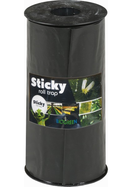 30 CM x 100 M Yapışkan Siyah Rulo Tuzak