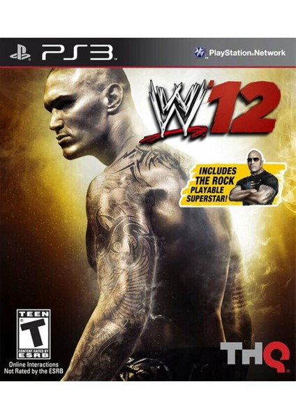 Ps3 W12 Smackdown 2012 Wwe Amerikan Güreşi