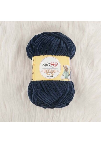 5 Adet Hello New Life Micro Polyester Örgü Ipi 921