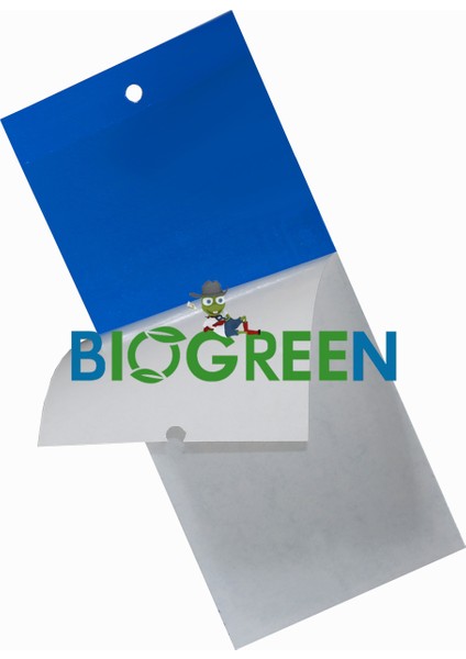 10 x 25 cm Mavi Yapışkan Kart Tuzak
