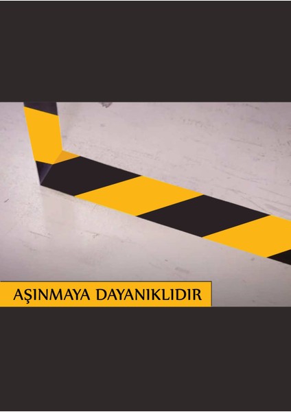 Zemin Yer Işaretleme Bandı 50mmX30mt Pvc modelleri