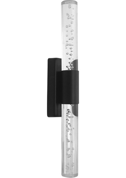 Bhbackhome Şık Tasarım Modern Ledli Aplik Siyah 42 cm