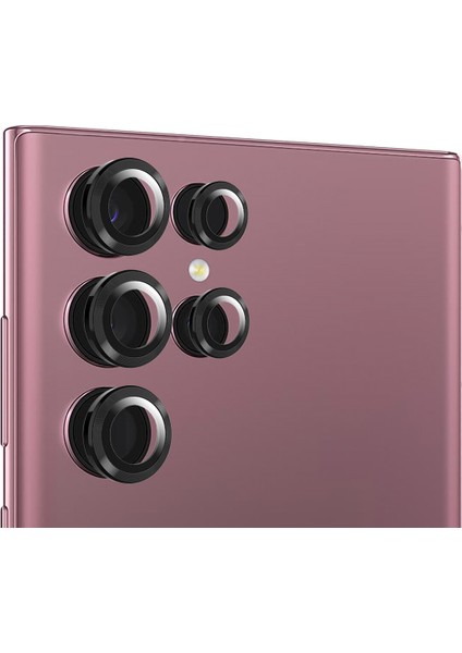Samsung Galaxy S24 Plus Için Renkli Metal Çerçeveli Kamera Lens Koruyucu Camı modelleri