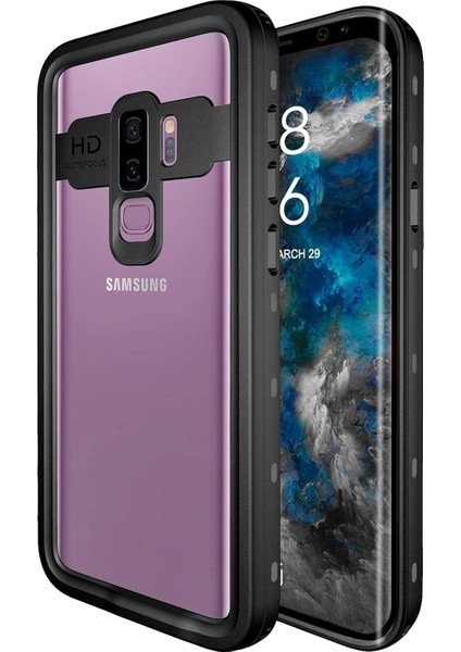 Samsung Galaxy S9 Kılıf 360 Derece Su Geçirmez Telefon Kılıfı