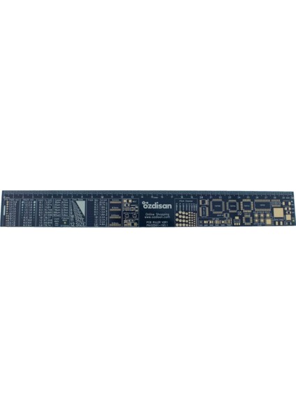 Zhltools 30CM Pcb Referans Ölçüm Cetveli