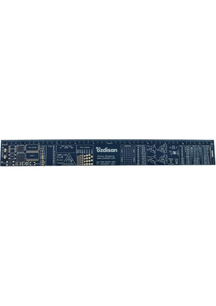 Zhltools 30CM Pcb Referans Ölçüm Cetveli fiyatları