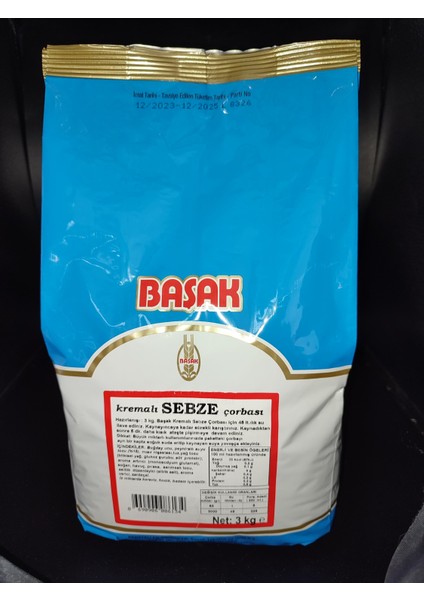 Çorba Kremalı Sebze 3 kg