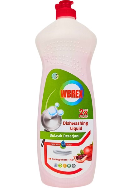 Sıvı Bulaşık Deterjanı Nar Kokulu 650 ml * 5