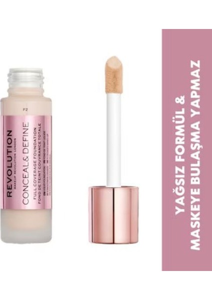 Conceal & Define Fondöten F2