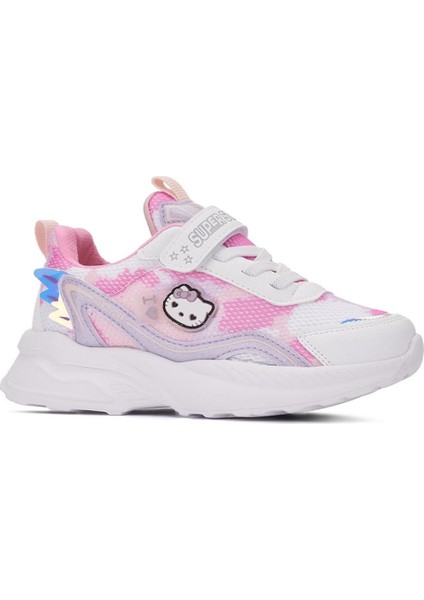 Kız Çocuk Yazlık Hafif Rahat Cırt Cırtlı Günlük Sneaker Çocuk Spor Ayakkabı (26-35)