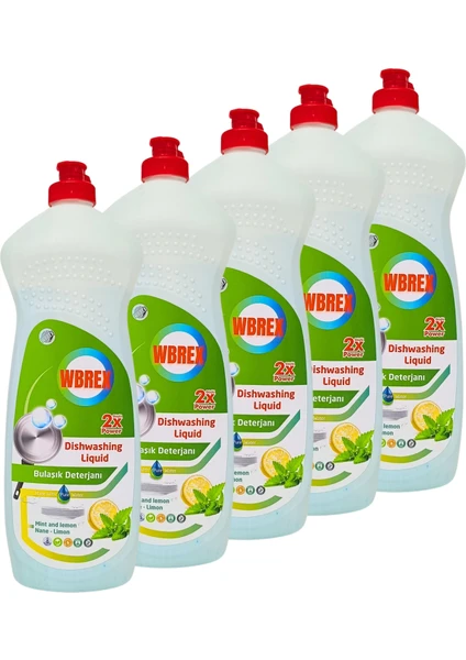 Bulaşık Deterjanı Nane Limon Kokulu 650 Ml* 5