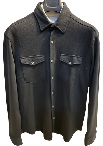 Premium Cep Detaylı Slim Kalıp Gömlek