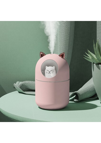 Kitty Cat H2O Humidifier 300ML Gece Lambası Özellikli Hava Nemlendirici ve Aroma Difüzörü fiyatları