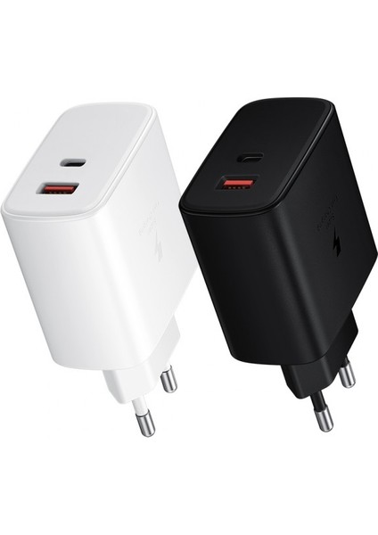 Super Hızlı 25W USB ve 20W Type-C Çift Çıkışlı 45W Pd Çoklu Şarj Başlığı Adaptörü fırsatları