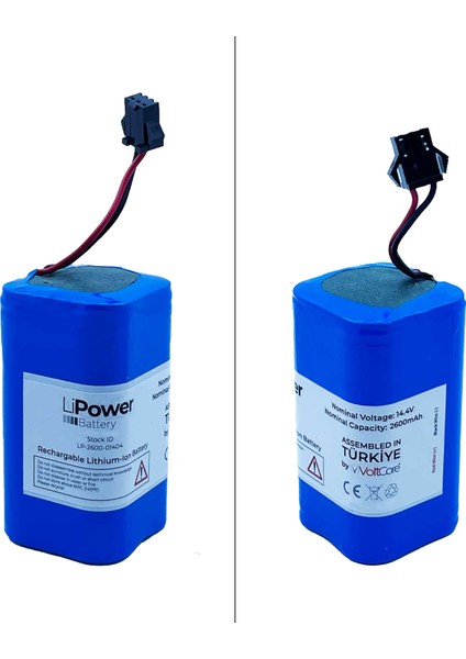 LiPower Anker Eufy Robovac G20 Robot Süpürge Bataryası 2600MAH Pil